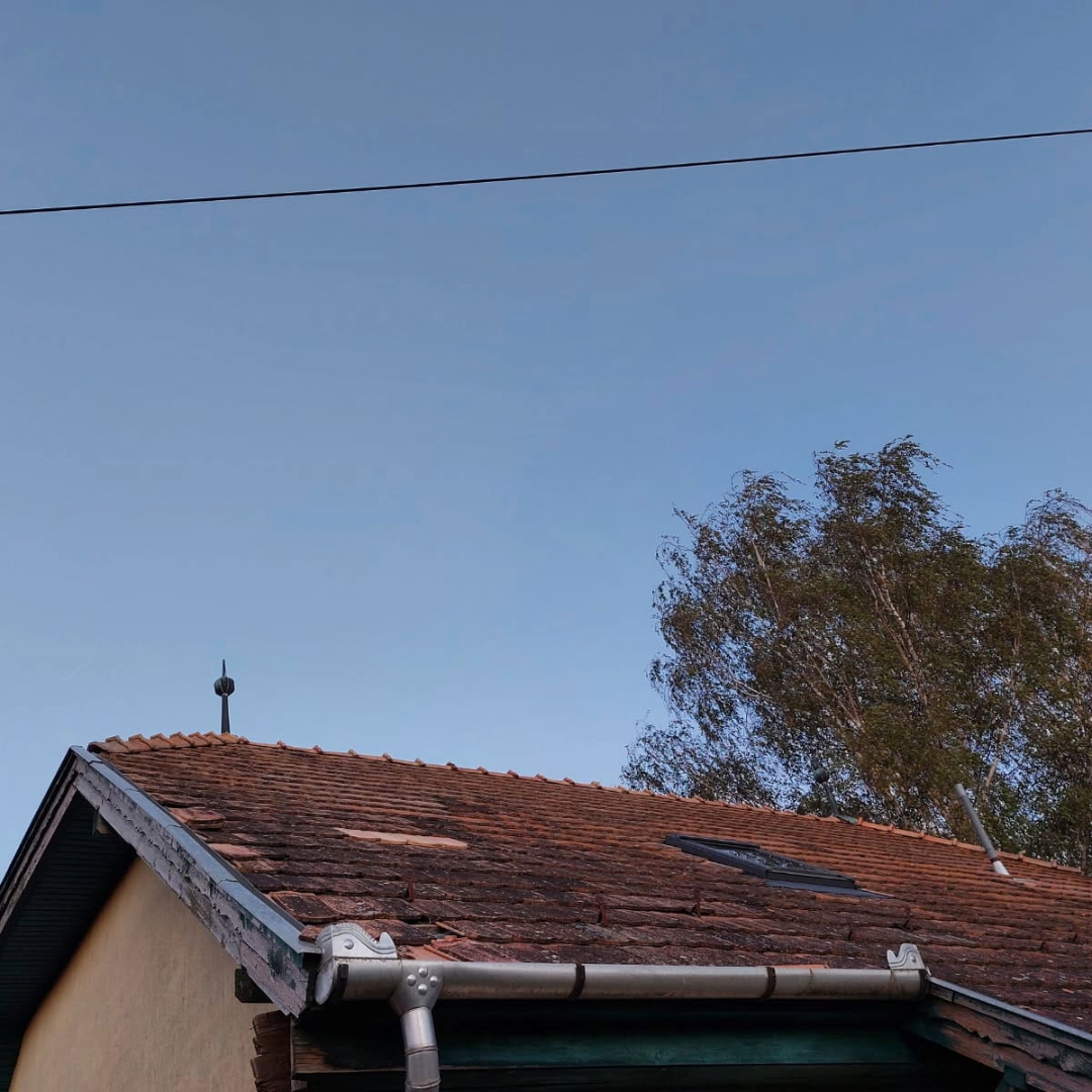 Kétoldali tető építése